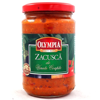 Salsa Zakuska de berenjena OLYMPIA 300G (479)