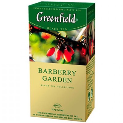 TE NEGRO BARBERRY GARDEN Greenfiel, 25*1,5G