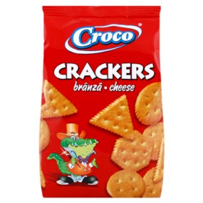 Galletas saladas sabor queso (Croco, 100G)