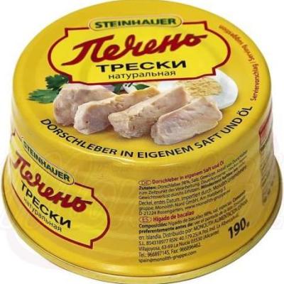 HIGADO DE BACALAO Stenhauer 190G (160)