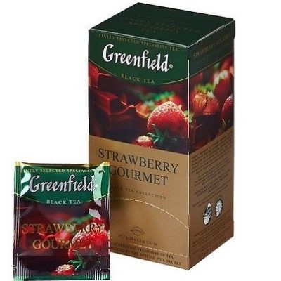 Te Strawberry Gourmet 25x1.5g 12713