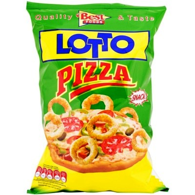 Snack sabor PIZZA Lotto 35g