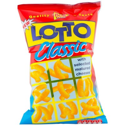 Snack sabor queso Lotto 35G