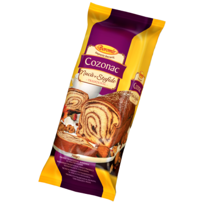 Bizcocho Cozonac con nueces y pasas Boromir 400G