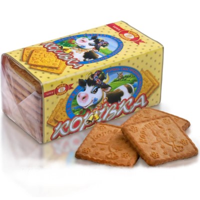 GALLETAS “KOROVKA” sabor leche 180G