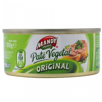 PATE VEGETAL ORIGINAL MANDY, 120G (941)