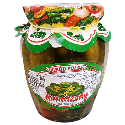 Pepinos marinados Kornishony OP 700G 119