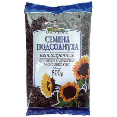 PIPAS DE GIRASOL CRUDAS DANDAR, 800G