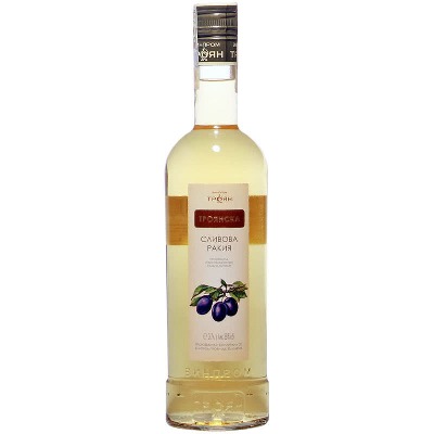 (13352) “Rakiya” sabor ciruela Troyanska 38% 0,7L