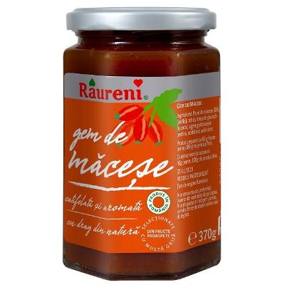 MERMELADA DE ESCARAMUJO RAURENI, 370G