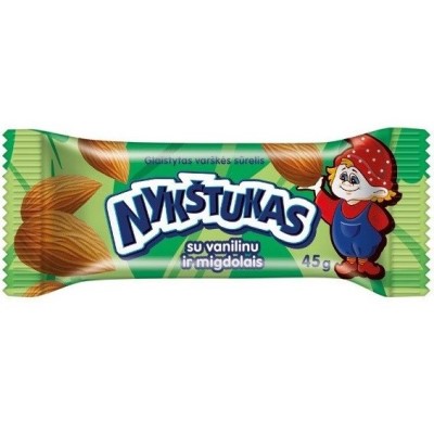 Requeson Nykstukas con vainilla y almendra 45G