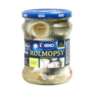 Filetes DE ARENQUE Rolmopsy Seko 400G
