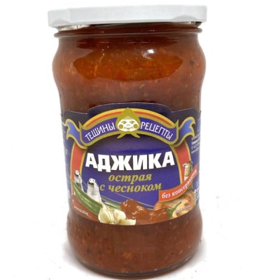 (12177) Salsa picante con ajo Adzshika TR 300G