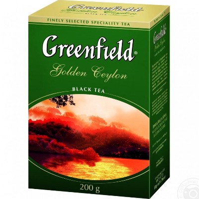 TE GREENFIELD golden ceylon 200g