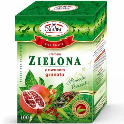 Te verde con granada Malwa 100g