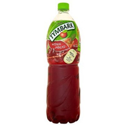 Refresco de guinda y manzana Tymbark 2L